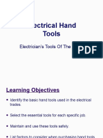 Electrical Hand Tools: Electrician's Tools of The Trade
