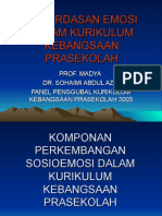 Kecerdasan Emosi Dalam Kurikulum Kebangsaan Prasekolah