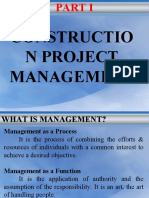 Constructio N Project Management