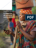 GSMA The Mobile Gender Gap Report 2019 Spanish