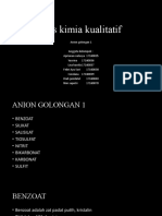 Kualitatif Anion Gol 1