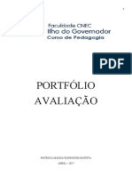 PORTFÓLIO AVALIAÇÃO ENTREGUE - ROSALVA