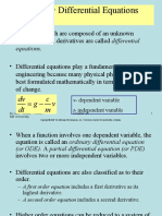 Ordinary Differential Equations: V M C G DT DV