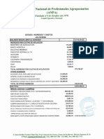 Informe Financiero ANPA, Julio 2020