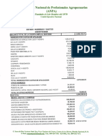 Informe Financiero ANPA, Agosto 2020