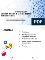 Fasilitasi dan Pendampingan Sekolah Binaan di Masa Adaptasi