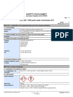 Safety Data Sheet: 3051063 / 1065 Parts Wash Concentrate A101