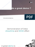 How to wow customers with an Odoo demo
