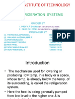 Arrdekta Institute of Technology: Refrigeration Systems