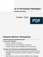 Indirectness in Persuasive Messages: Chapter: Eight