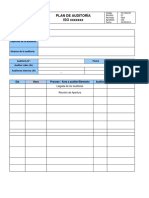 Modelo Plan de Auditoría-ISO 19011