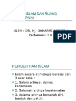 Agama Islam & Ruang Lingkupnya