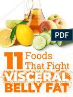 11 Foods That Fight Visceral Fat