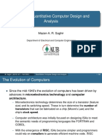 Module 1: Quantitative Computer Design and Analysis: Mazen A. R. Saghir