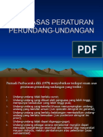 Asas - Asas Peraturan Perundang-Undangan