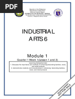 TLE-TE 6 - Q1 - Mod1 - Industrial Arts