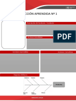 LECCION APRENDIDA - FORMATO DE GESTION