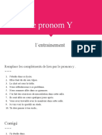 Le Pronom Y