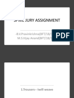 Spme Jury Assignment: - B.V.Pravinkrishna (BFT/18/1075) M.S.Vijay Anand (BFT/18/380)