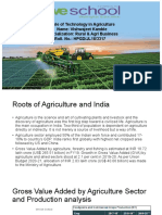 Role of Technology in Agriculture