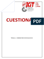 Tema 4 Cuestionario - Derechos Humanos