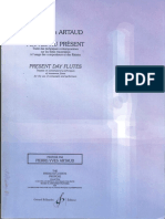 Artaud - Flûtes Au Présent (FR - ENG) PDF