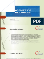 Exposicion de Agente de Aduanas