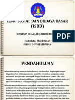 Ilmu Sosial Dan Budaya Dasar