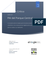 Informe PAI Parque Central. Difusión PDF