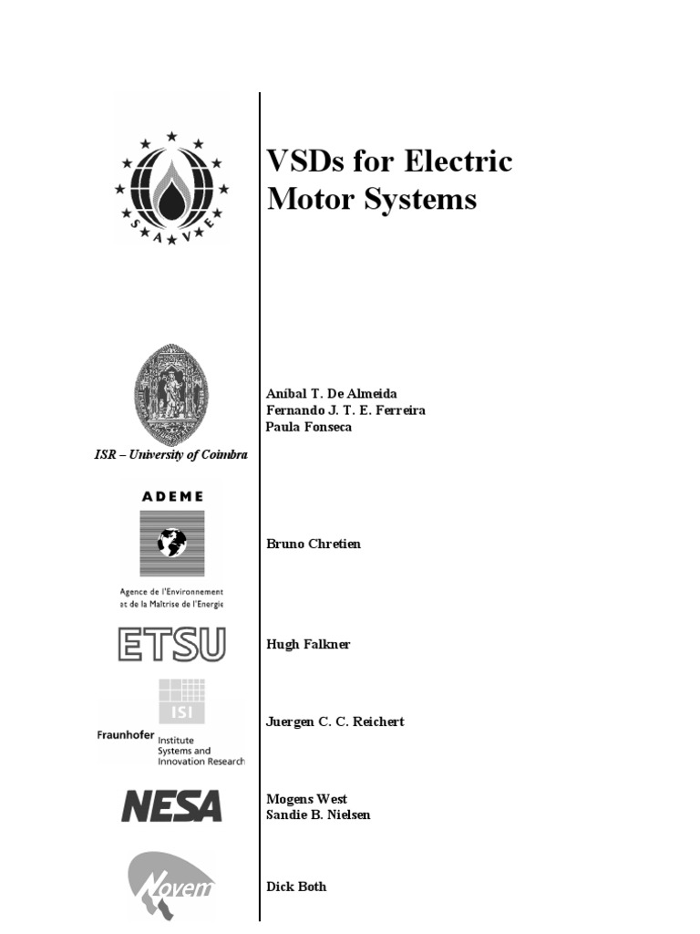 VSDs (Variable Speed Drivers) - SAVE-Study-Final-Report | PDF