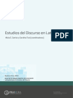 Estudios del Discurso en Latinoamérica LIBRO DE ACTAS