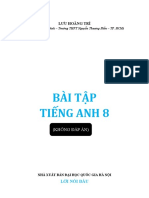 Bài tập Tiếng anh 8 thí điểm - lưu hoàng trí