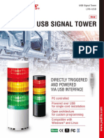 Lr6 Usb Signal Tower: Directly Triggered and Powered Via Usb Interface