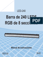 Barra de LED-240-instr