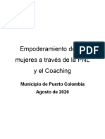 Empoderamiento Mujeres PNL Coaching