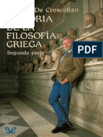 Historia de La Filosofia Griega - Luciano de Crescenzo PDF