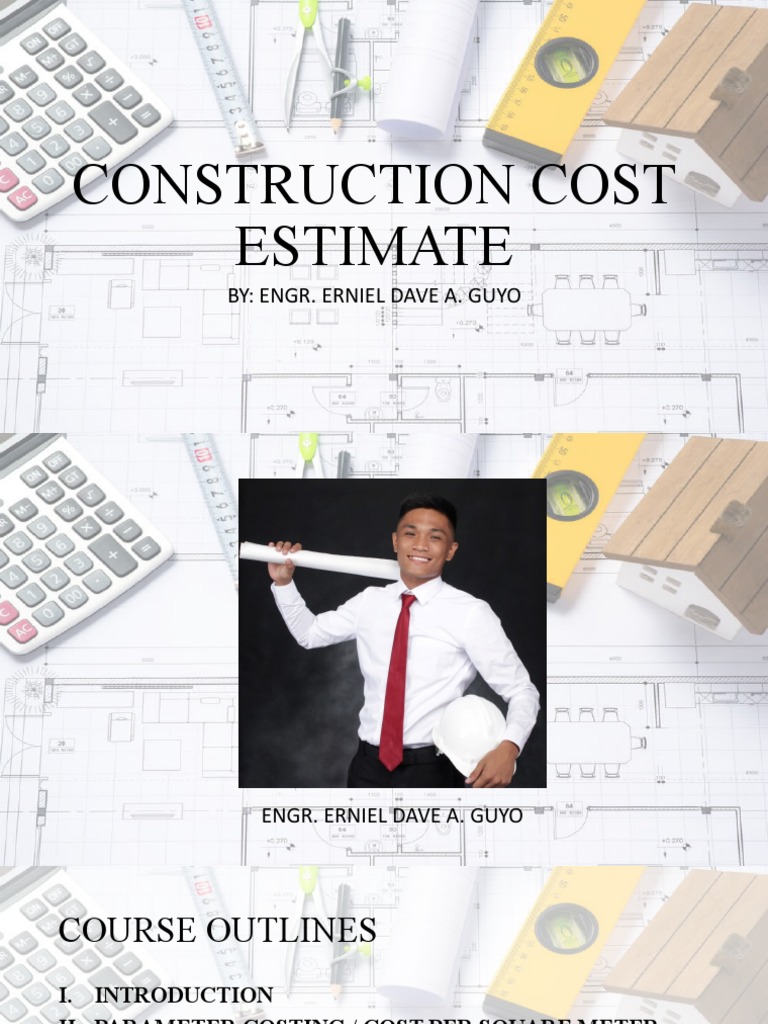 Construction Cost Estimation Guide | PDF | Volume | Concrete