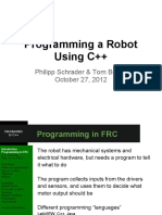 Programming Robots in C 2012 PDF