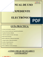 Guía del Expediente Electrónico