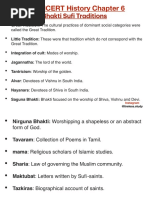 Bhakti Sufi Traditions: Class 12 NCERT History Chapter 6