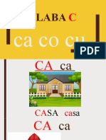 Aprende las silabas CA, CE, CI, CO, CU