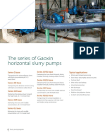 Gaoxin GSP GSPR Type Submersible Slurry Pump