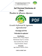 Velocidad de Oxidacion DNCH