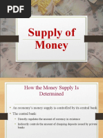 Session 6-Supply of Money