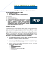 02 Gestion de La Prevencion de Riesgos Tareav1 PDF