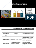 Advertising vs Sales Promotions Guide