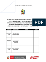 Plan Covid-19 TP Plaza de Armas Pacanguilla