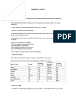 Análisis de costos y rentabilidad de una pastelería