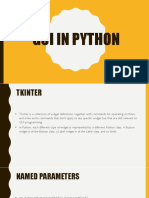 Gui in Python PDF