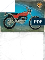 Bultaco Sherpa T 74 125 Mod 184-185 1976 Manual Usuario 5698 PDF